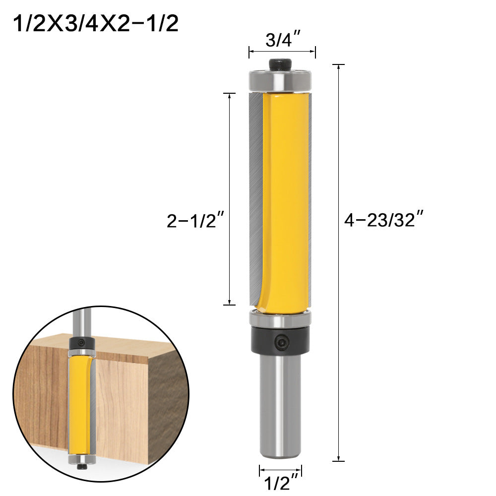 Double-bearing trimming knife slotting knife 36815370681912