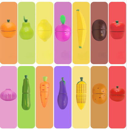 Wooden Vegetable Magnetic Children's Play House Cut Fruit Toys 3683298a e5ef 48c2 acb9 b55fbc862c1e