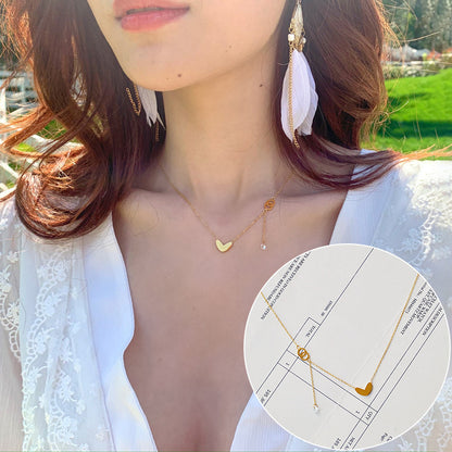 English Number Butterfly Xiaoman Waist Clavicle Necklace 36995bb5 d4bf 4415 bed7 e60079dc1d30