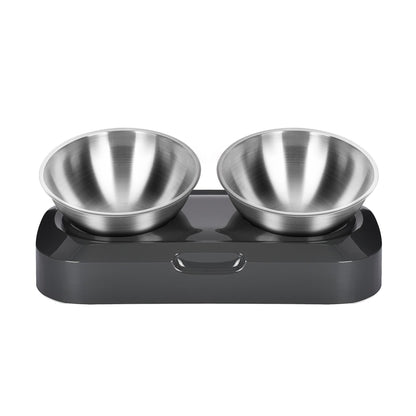 Pet Stainless Steel Bowl Pet Double Night 369987051051
