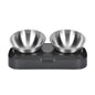 Pet Stainless Steel Bowl Pet Double Night 369987051051