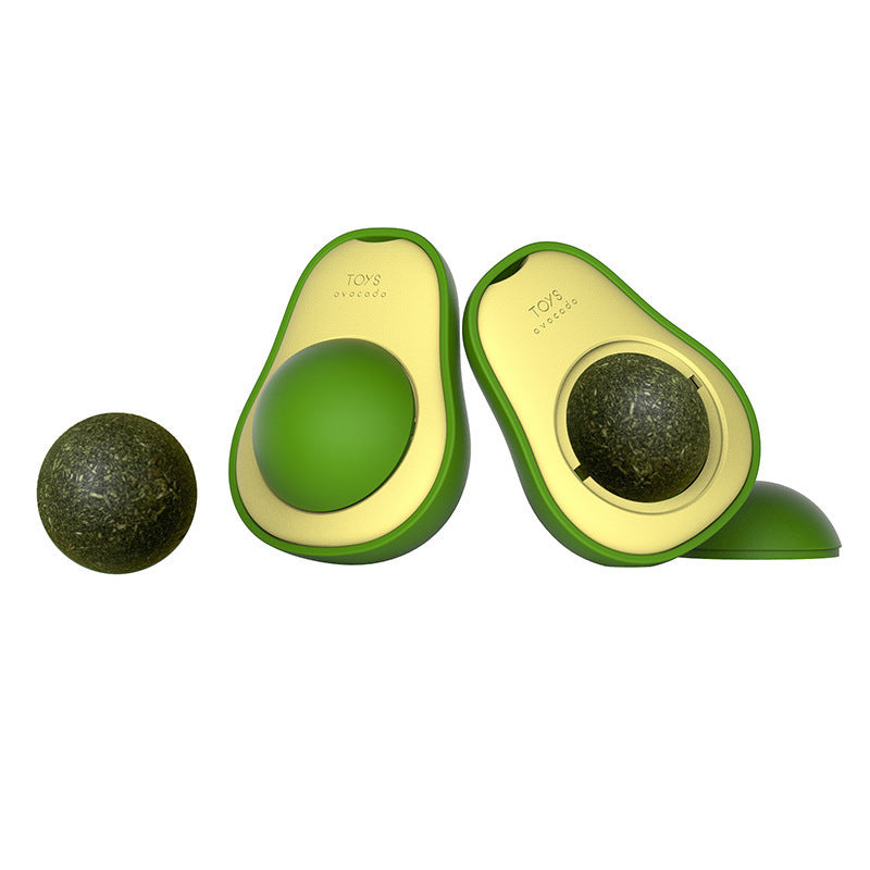 Avocado Cat Mint Multifunctional Catnip Toy 360 Rotating Self-healing Artifact Pet Supplies 369d5f76 a26b 4b37 a90f 7d3457a2d