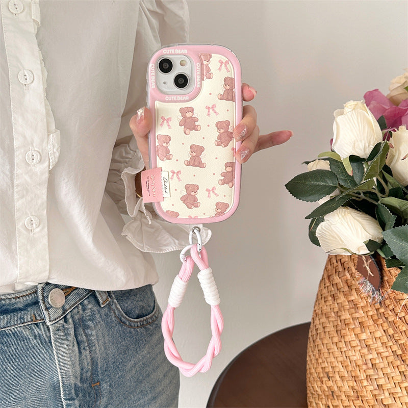 Bow Bear Suitable Phone Case Lanyard - 图片 1