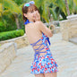 Women's One-piece Swimwear Cross Strap Backless Steel Bracket Push Up Cute Strawberry Swimsuit 36c9d633 df38 4f0b ab3d f5fefc