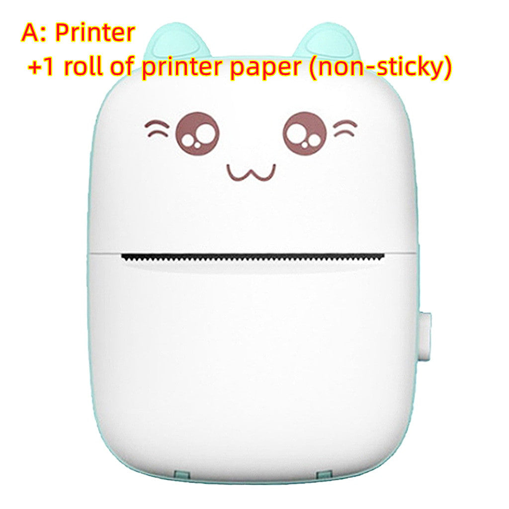 Mini Printer Portable Mini Bluetooth WiFi New Wrong Printer Mobile Phone Photo Title Note Hot Print Pocket Student Error Label Printer - 图片 11