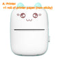 Mini Printer Portable Mini Bluetooth WiFi New Wrong Printer Mobile Phone Photo Title Note Hot Print Pocket Student Error Label Printer - 图片 11