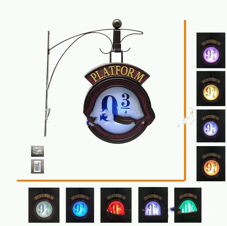 Modern Minimalist Platform Wall Sign Night Light 36cc7680 cbc0 43d9 bdc6 af7e66ba2c00
