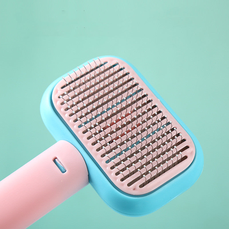 New Pet Cat Dog Hair Brush Hair Massage Comb Open-Knot Brush Grooming Cleaning Tool Stainless Steel Comb 36d46781 266d 4e0b 8