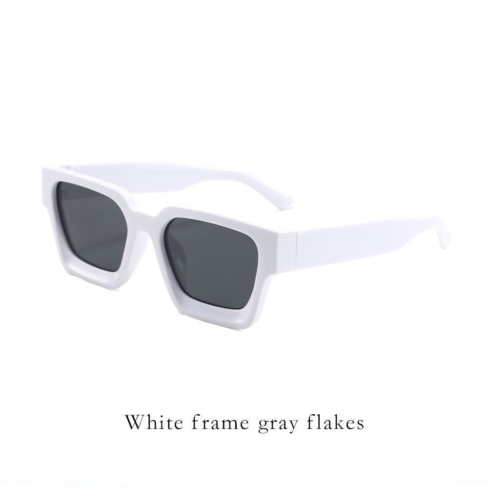 Classic Thick Square Frame Sunglasses Men's Driving UV Protection 36e5adfd e3ed 4b07 b0e4 1963c2fedd15