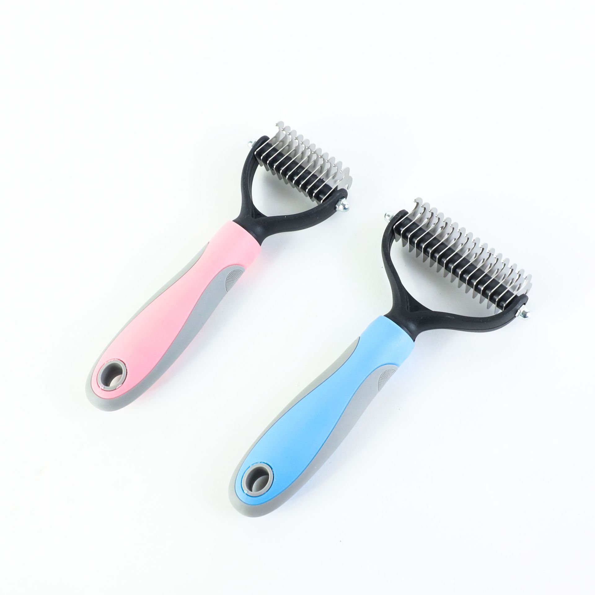 Stainless Double-sided Pet Brush Hair Removal Comb Grooming Dematting Dog Grooming Shedding Tools 36f0acf9 33c7 4b3c bce3 7f1