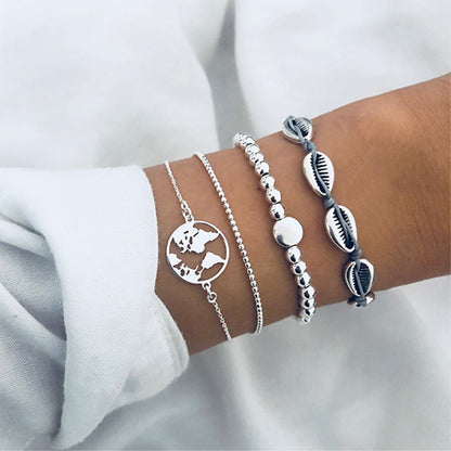 Bohemian Bracelets & Bangles Set Vintage Bead Boho Charm Bracelet For Women Jewelry Accessories Pulseras Mujer Bijoux Femme 3