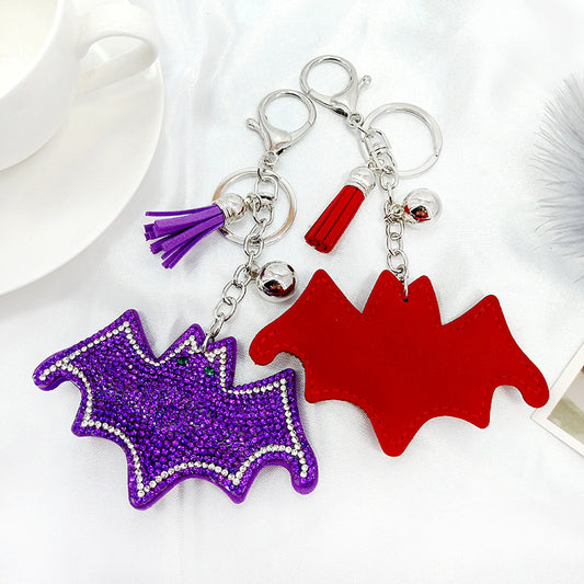 Velvet Diamond Bat Keychain Pendant 3702fd09 43e0 4805 a821 ae00b4797e57
