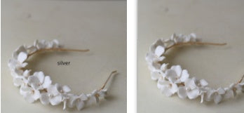 Bridal Simple Ceramic Flower Headband 370c4be1 19b0 4af8 a2d5 d8e5042b4fba