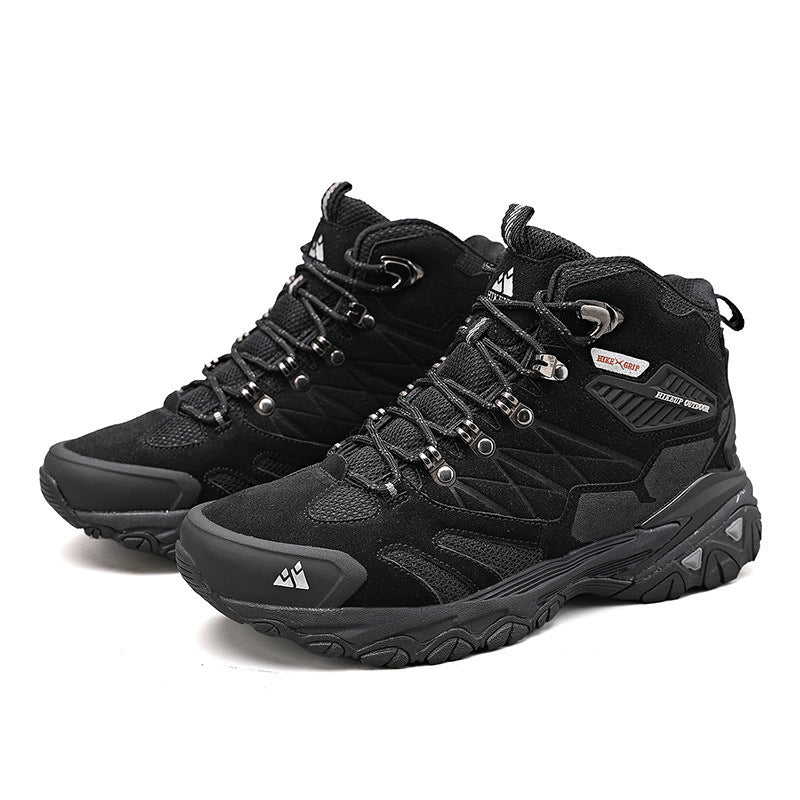 Outdoor Leisure Sports High-top Waterproof Non-slip Men's Hiking Shoes 370eb21f 27ce 4246 ae08 0835fd4bc53c
