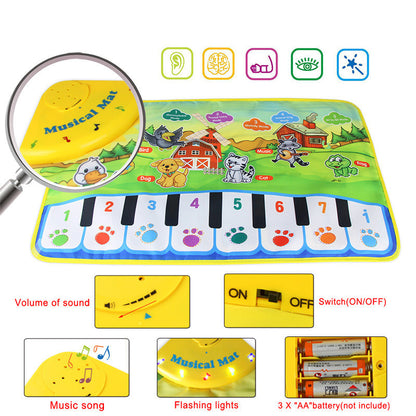 Magic children multifunctional animal music blanket 371054706987