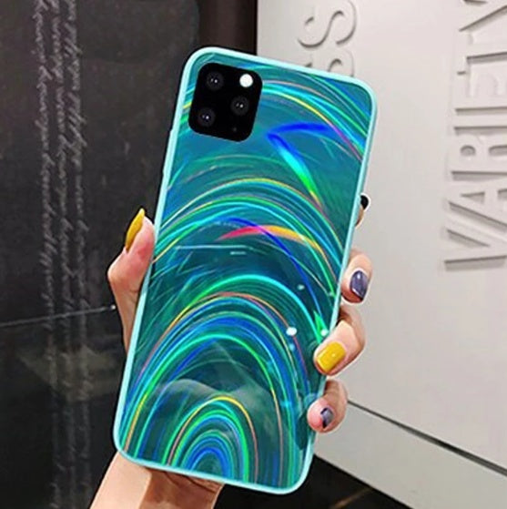 Rainbow Mirror Soft Case Phone Case 3713865465444