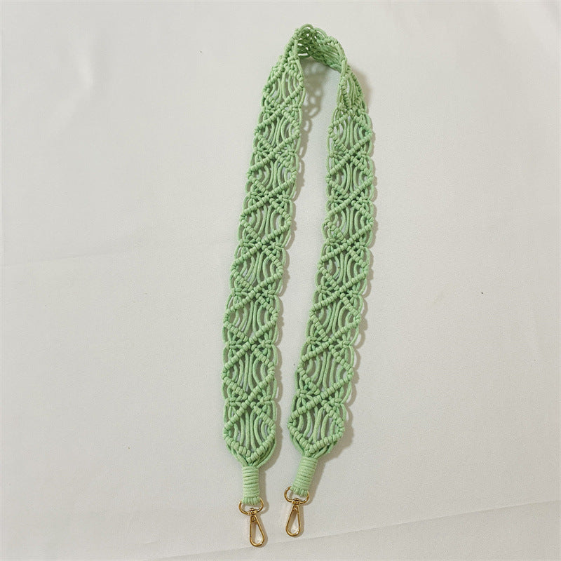 Woven Replacement Handbag Strap Widened Mobile Phone Crossbody Bag Strap Anti-lost Lanyard - 图片 3