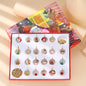Christmas Advent Calendar Christmas Themed DIY Charm Jewelry Bracelet Necklace Making Kit for Girls 3732125131166