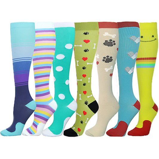 Outdoor Cycling Running Breathable Tube Socks Sports Compression Socks 373942af 0b17 4254 90a5 59a663dc7569