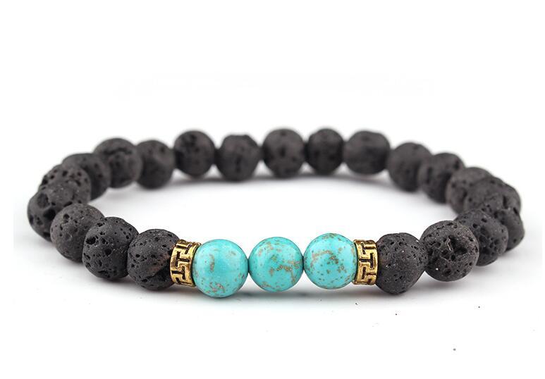 Colorful Bracelet Seven Chakra Energy Yoga Beads Gold Hand Bracelets 37440175647289