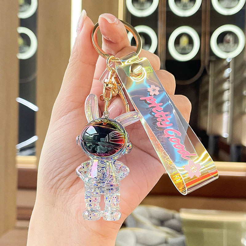 Crystal Astronaut Mask Rabbit Keychain 37507903 e8de 4444 a8bc 67b5a2fd12ef