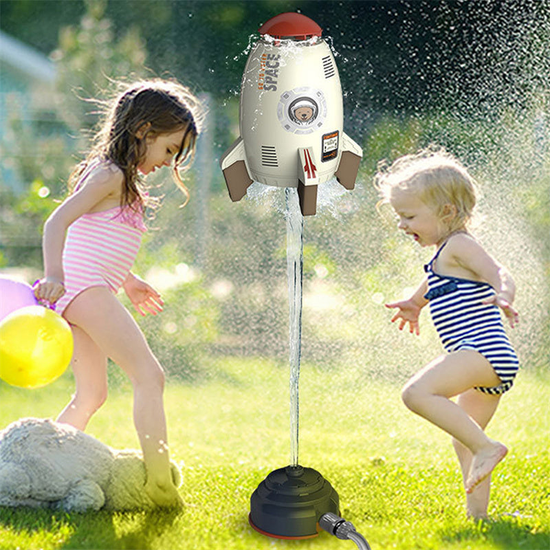 Rocket Launcher Toys Outdoor Rocket Water Pressure Lift Sprinkler Toy Fun Interaction In Garden Lawn Water Spray Toys For Kid