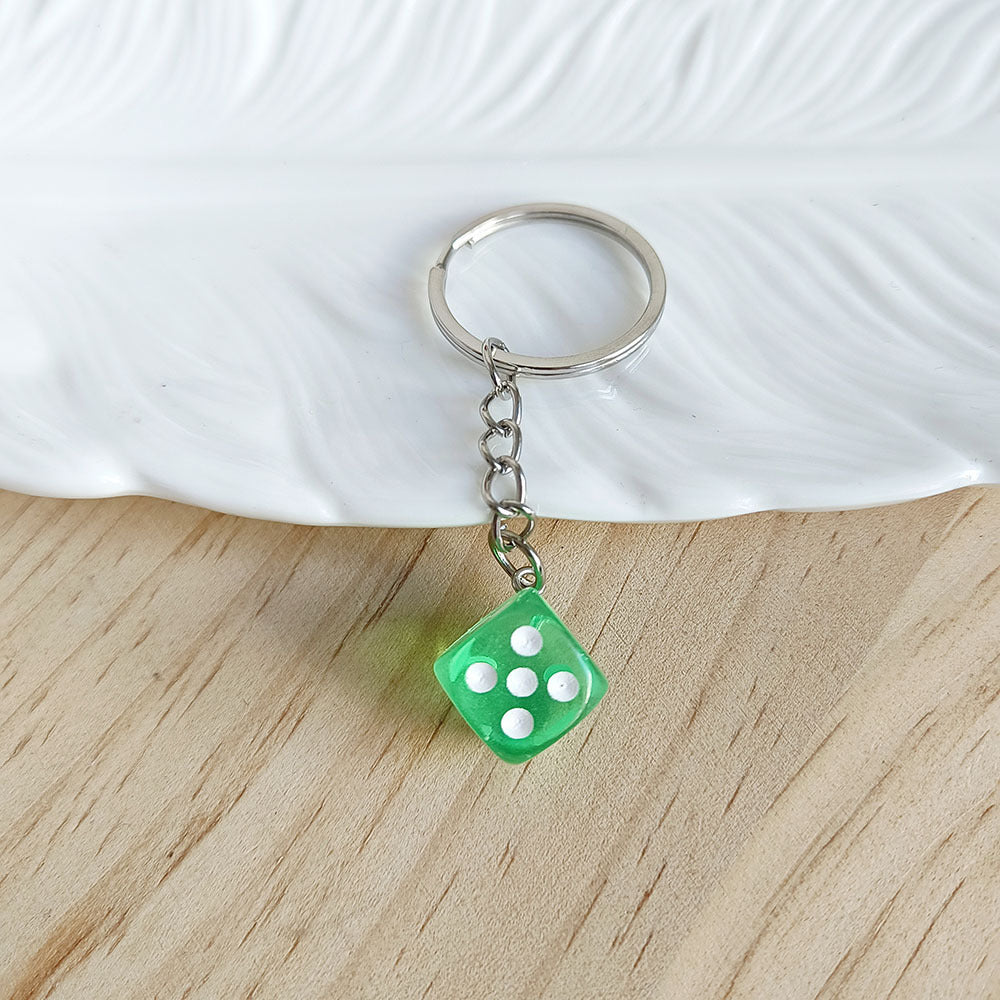 Creative Small Size Dice Keychain DIY Bag Bag Charm 376c3783 21ee 4ab7 90d4 705ff00753d9