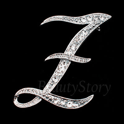 English letter brooch with diamonds 3780558371678