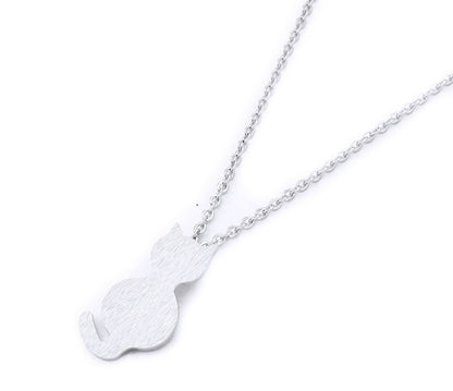 Plating alloy women's necklace trend fashion pet cat necklace 378206792910
