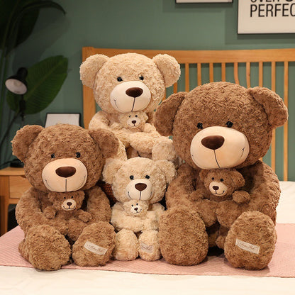 Siamese Mother And Child Bear Doll Cute Plush Toy 37895cda b342 4731 8fbd 7e8aa00b2eac