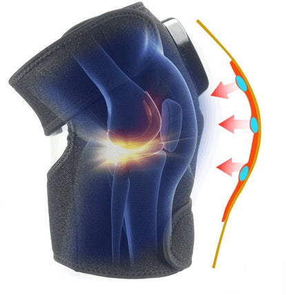 Electric Infrared Heating Knee Massager Wrap Elbow Joint Support Vibration Therapy Physiotherapy Machine Pain Relief Massagea