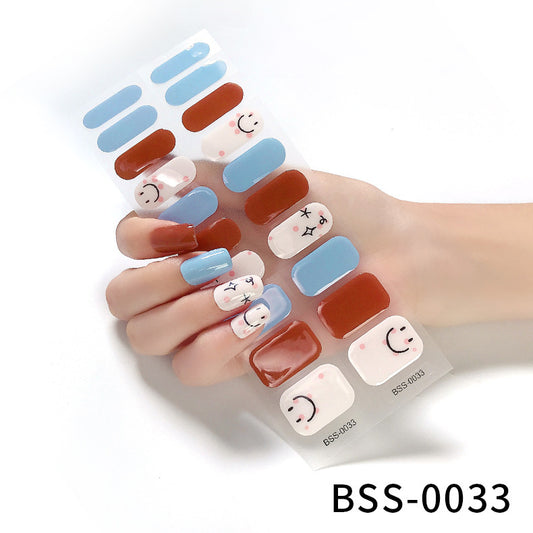 Gel Nail Stickers Phototherapy European And American 37b48139 e715 4533 b94b abac757501ae