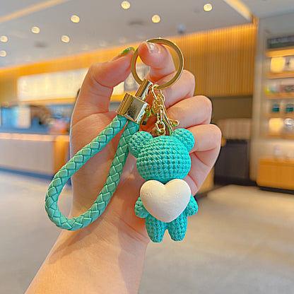 Cartoon Love Heart Little Bear Doll Keychain Internet Celebrity Cute Pendant 37bb953e 286e 4f0e a8f1 4feab9a09dd7