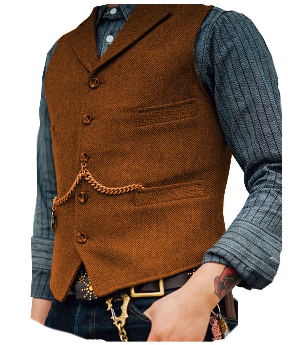 New Men's Groom Slim Casual Suit Vest 37da1f5c b61a 44d3 94d2 da6a87ba8276