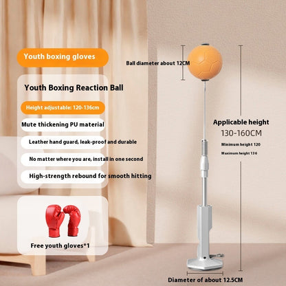 Vertical Boxing Reaction Speed Ball Roly-poly For Children Household Vent Sandbag Decompression Focus Mitts 37e12ba3 e88a 454