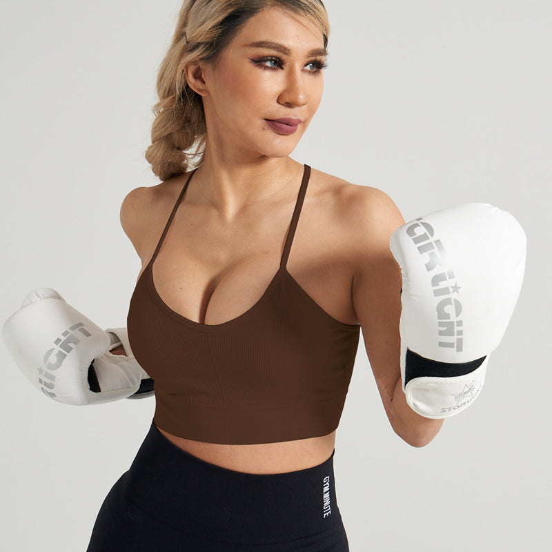 Buckle Shock-absorbing Cross Beauty Back Fitness Bra 37ea64ca 43d1 49d4 a8e4 8d929dff2085