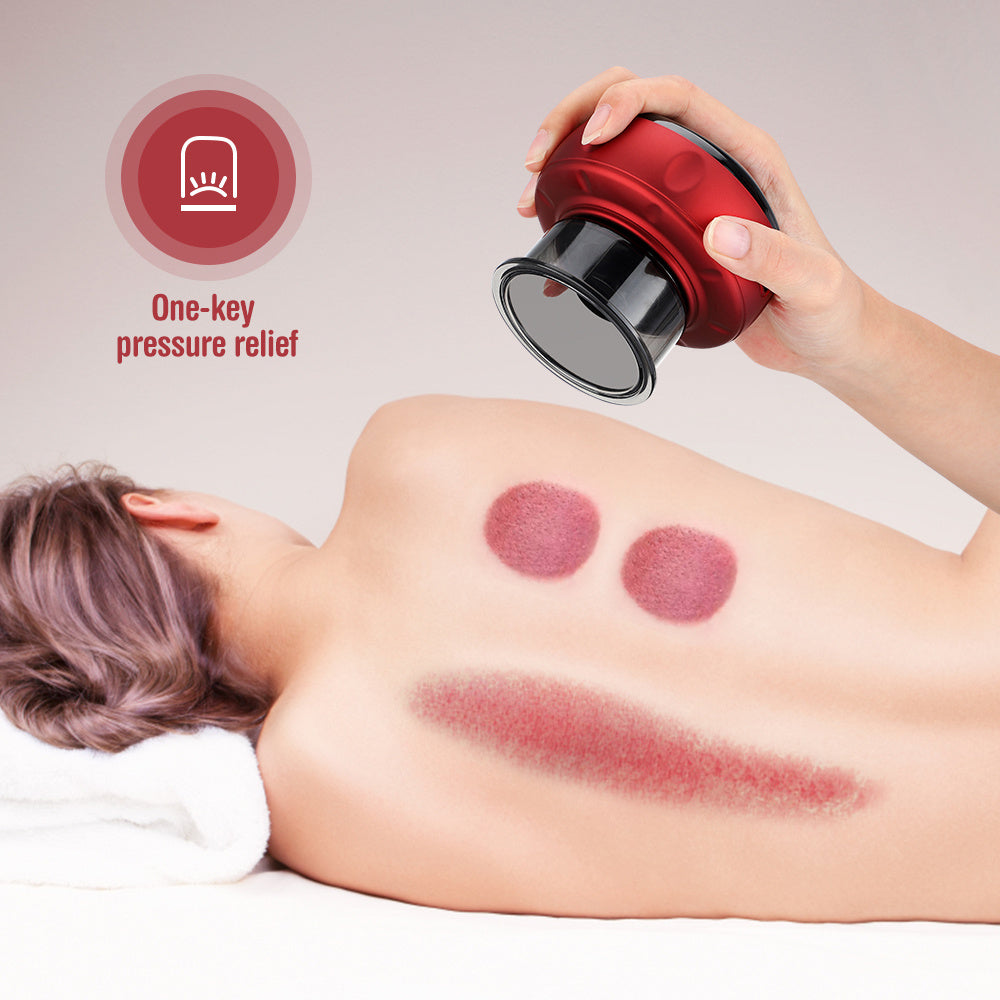 Electric Vacuum Cupping Massage Body Cups Anti-Cellulite Therapy Massager For Body Electric Guasha Scraping Fat Burning Slimm