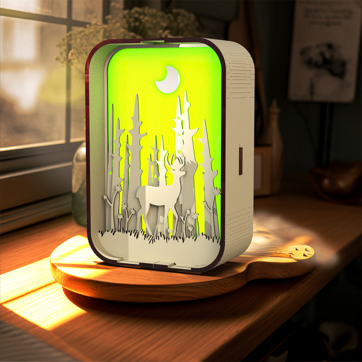 Woodcarving Light Creative Gift Minimalist Bedside Night Light Decoration Desktop Decoration Birthday Gift 37fd823f 26bb 428b