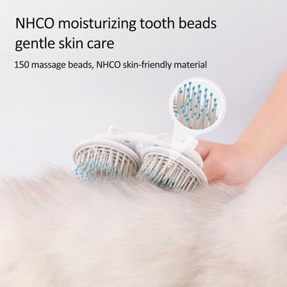 Pet Cat Brush Dog Slicker Brush Double-headed Negative Ion One-button Self Cleaning Dog Cat Hair Removal Pets Products 37fe05