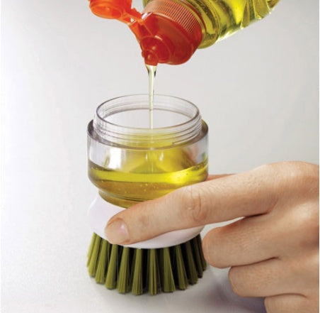 Dishwashing And Pot Washing Brush With Liquid Soap For Tableware 380399030276