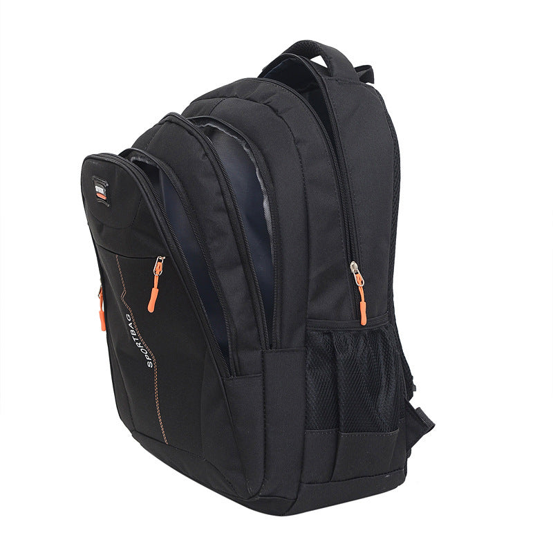 Men's And Women's Fashionable Large Capacity Simple Double Shoulder Travel School Bag 38121504 bbff 4c21 91a6 efc0a73d10aa
