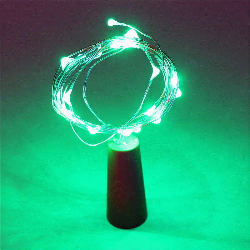 Red wine cork string 2 meters 20 colorful lights 38201295202863