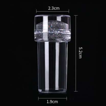 Nail Stamp Printed Transparent Colorful Handle Seal Magic Color Laser 382867f7 9d9d 4d68 a9f5 a2fe579b6724