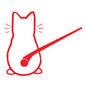 Cartoon Cute Wiper Back Shadow Cat Rear Gear Glass Paster Wiper Stickers Reflective Sticker Bumper Stickers Automobile Sticke