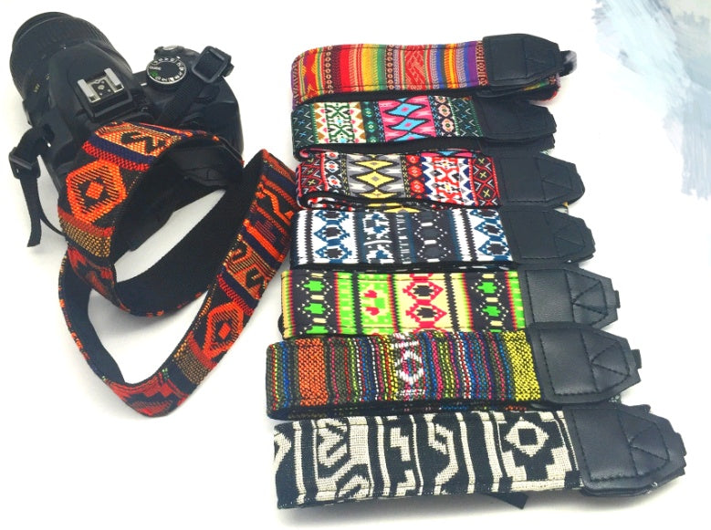 SLR camera strap camera shoulder strap national wind camera shoulder strap 38329376416215