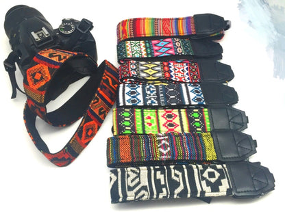 SLR camera strap camera shoulder strap national wind camera shoulder strap 38329376416215