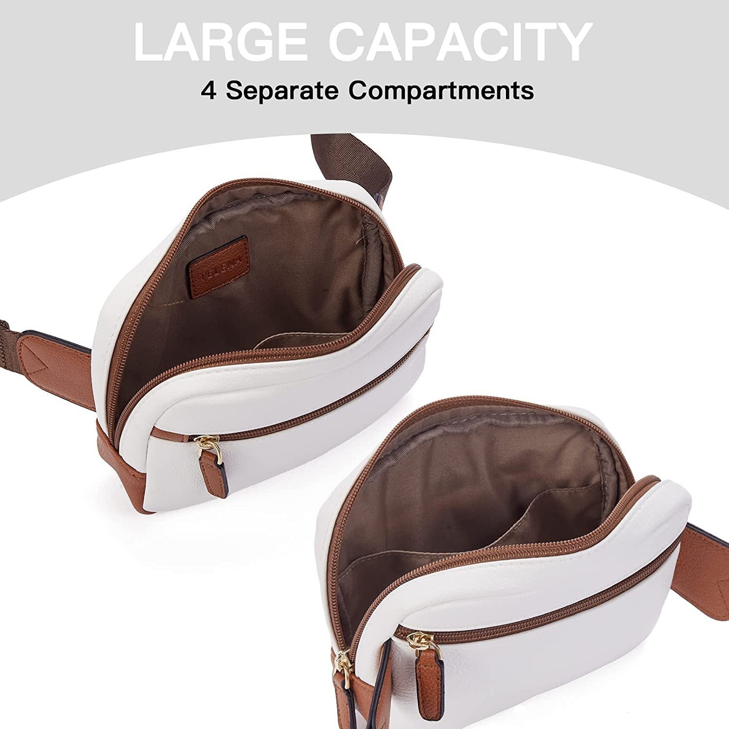 Pu Leather Waist Bag Adjustable Shoulder Strap 38344b29 dd6c 4b21 8ffb e165b6ee4944