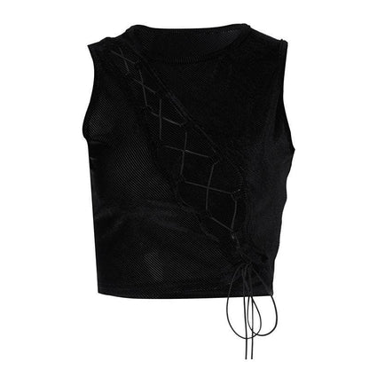 Chest Cutout Strap Sexy Vest 383c55ae 11c7 4efb ad30 da3a805e41d0