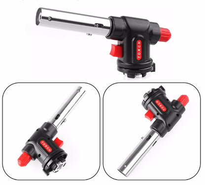 Gas Cassette Fire Gun Outdoor Picnic BBQ Cassette Stove Gun 3844890366921
