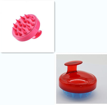 Silicone Shampoo Brush Massage Scalp Hair Brush 3851710825423